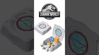 Новый мини-лабораторный набор &laquo;Парк Юрского периода&raquo; с динозавром D-Rex! #jurasicworld #toys #din...