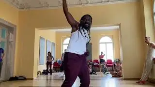 Westafrikanischer Tanzworkshops Guineischer Ballettstil