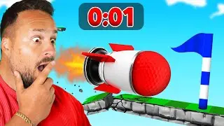 Der LETZTE GIBT AUF in GOLF IT (1000% lachflash)