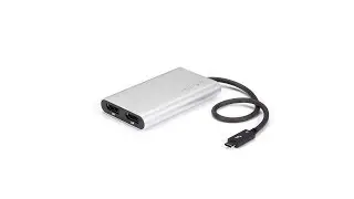 Thunderbolt 3 to Dual DisplayPort Adapter - TB32DP2T | StarTech.com