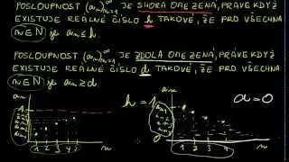 Matematika - Posloupnosti 10 - Shora a zdola omezená posloupnost (úvod)