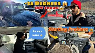Winter Spiti Mein THAR Roxx DPF Fail 😱 | Real Winter Spiti Experience 😢