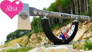 ВЛОГ Красивый СЕРПАНТИН город курорт Белокуриха // Alisa&FAMILY