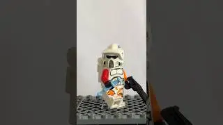 How To Make A 212th ARF Trooper Medic in LEGO! #lego #starwars #customfigure