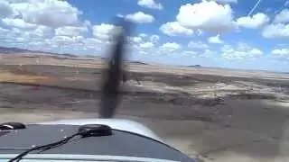 Landing at Springerville Az 4-6-14.