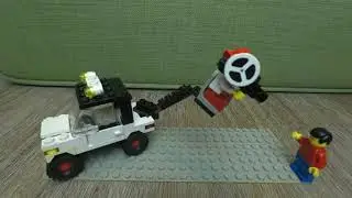 1986 Lego 6659 tv camera crew legoland build timelaps
