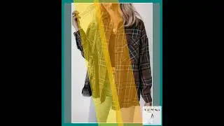 Brown Plaid Print Chest Pockets Buttoned Shirt Jacket
