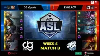 ASL 2018 Season 1 Week 4 - EVOS.AOV VS DG ESPORT (Match 3)