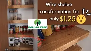 How to make DIY wire shelf covers super easy!