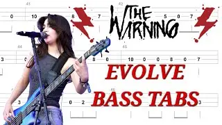 The Warning - EVOLVE BASS TABS | Cover | Tutorial | Lesson