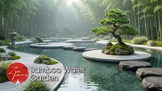 Bamboo Water Garden, A Place to Slow Down | Zen 1 Hour