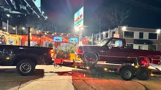 Rush Hour Traffic Atlanta Georgia With Cancun Goon The C 10 Pick Up Truck