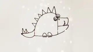 How to draw a baby shark easy step by step।Drawing for kid।Fish drawing। 