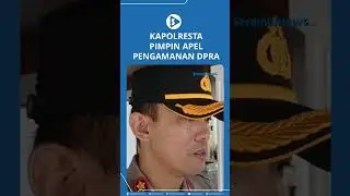 Pengamanan DPR Aceh Jelang Aksi Demo