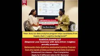 From Supply Chain to Data Analytics &mdash; Transform Your Career Today!  | Analytics Avenue
