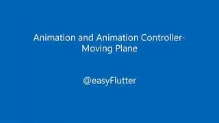 04 AnimationController 1.1- Moving Plane