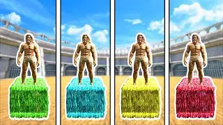Ark 4 WAY TOWER DEFENSE!!!