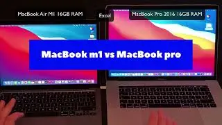 Apple MacBook Air m1 vs MacBook pro 2016 speed test 🫨 #shorts #apple #MacBook #speed #shortvideo #vs