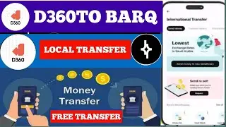 D360 to BARQ Money Transfer | Local & International Transfer | Free Transfer in Saudi Arabia