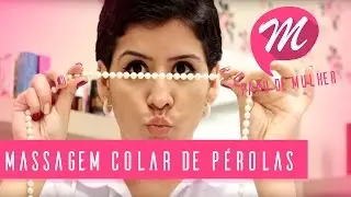 Massagem Sensual Colar de P&eacute;rolas
