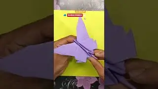 How to make paper flopping butterfly step by step #paperbutterfly #paperbutterflymaking