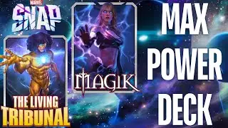 Insane MAX Power Tribunal Deck Marvel Snap