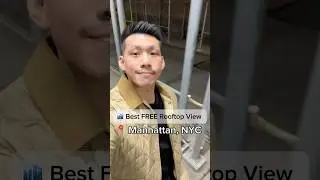 Лучший бесплатный вид с крыши Манхэттена, Нью-Йорк! 🤩