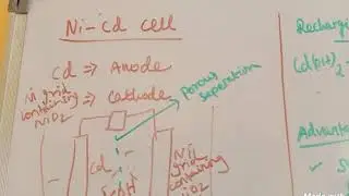 Ni - Cd cell - Reaction mechanism and it's applications