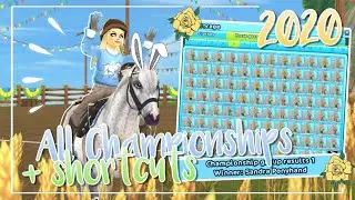 SSO - All Championships + Shortcuts || 2020
