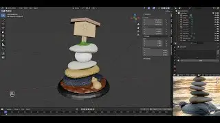Lets Make A 3d Stacking Stone Sign Post  in Blender!