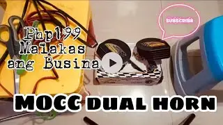 MOTORSTAR EasyRide150N  MOCC Car Horn/ Ito ang Quality at Murang Horn 📯  #Shoppee