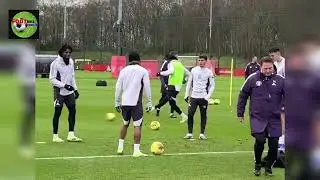 Shea Lacey DID THIS to Cunha in Training ahead of Arsenal, Look at his skills!