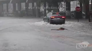 10-01-2022 Charleston, SC -  Hurricane Ian Brings Flooding Rains and Damaging Winds