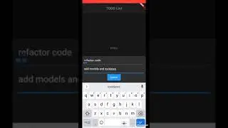 TODO App with Flutter, Nodejs and mongoDB