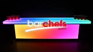 BarChefs LED Beer Pong Table