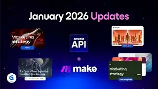 Gamma January 2026 Updates: Remix, Nano Banana Pro, Make Integration & More!