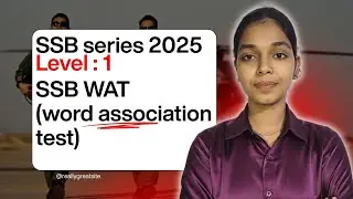SSB PREPARATION WAT  (Word association test) for LEVEL  1 🔥🔥 must watch ✈️️✈️️