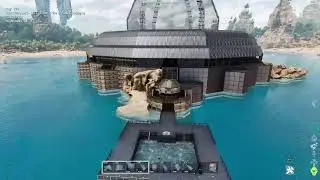 Ark Survival Ascended Lets build a Blitzball stadium part 9