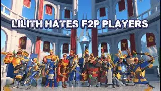 ROK - Lilith Hates F2P Players! Heroic KvK Bastion Quests Can't Be Given UP...