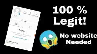How to Gain More Followers 2020 100% Legit! (NO WEBSITE NEEDED) #GainFollowers #FollowersHacks
