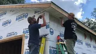 Garage build progress