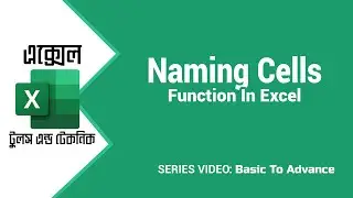 Naming Cells in Excel, Referencing Sheet Names from Cell Value, Excel Tutorial for Beginners