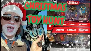 SPECIAL CHRISTMAS WWE FIGURE TOY HUNT !