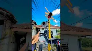 Lampu Flasher UNIK! Perlintasan Kereta Api JPL 561 Kedawung Kebumen Model Alkmaar