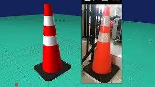 Making CONE_01 + Texture Mapping