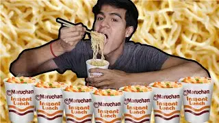 Maruchan Ramen MUKBANG (ASMR)