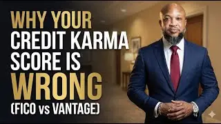 Why Your Credit Karma Score Is Wrong (FICO vs Vantage) #credit