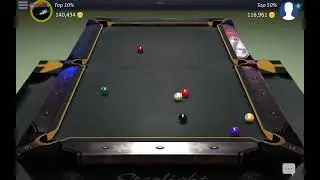 9 ball in game Pool Stars. Nice rack.