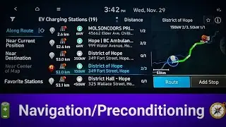 Hyundai EV Navigation with Battery Preconditioning!! (How to) 🔋 🧭