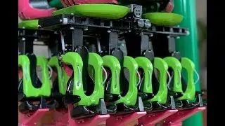 3D Printed B&M Inspired Inverted Roller Coaster Train